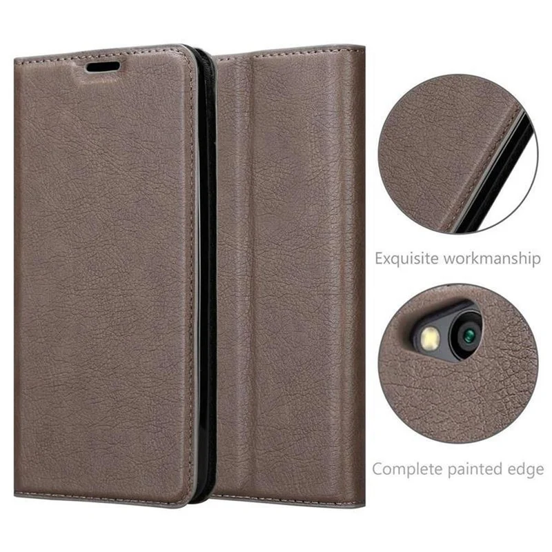 Cadorabo Hülle kompatibel mit Xiaomi RedMi GO Schutzhülle mit Magnetverschluss, Standfunktion und Kartenfach