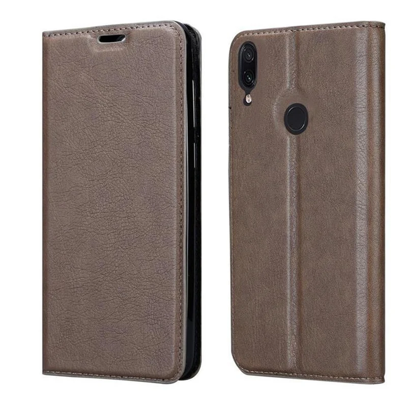 Cadorabo Hülle kompatibel mit Xiaomi RedMi NOTE 7 Schutzhülle mit Magnetverschluss, Standfunktion und Kartenfach