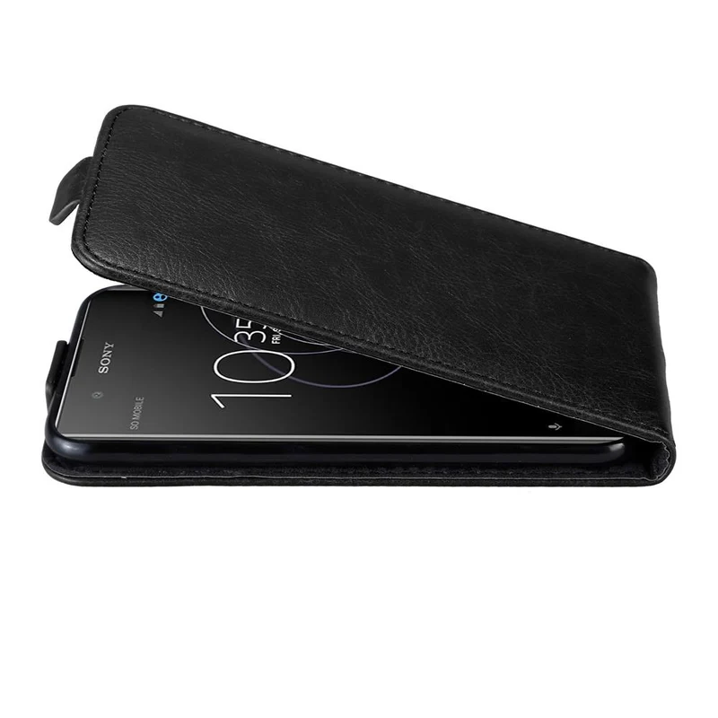 Cadorabo Hülle kompatibel mit Sony Xperia XA1 PLUS Schutzhülle im Flip Design mit Magnetverschluss