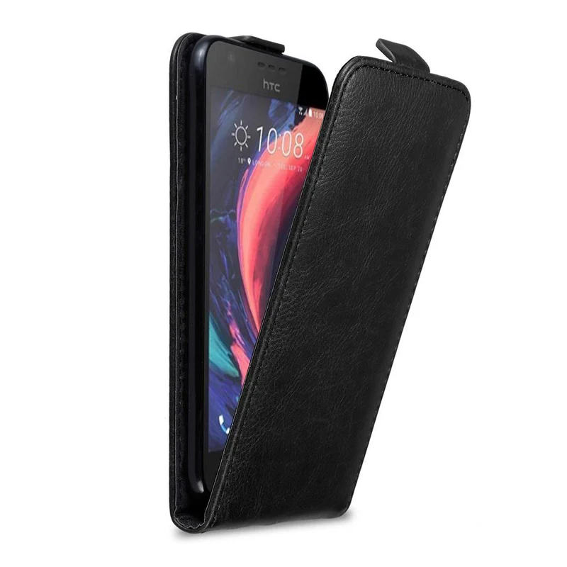 Cadorabo Hülle kompatibel mit HTC Desire 10 LIFESTYLE / Desire 825 Schutzhülle im Flip Design mit Magnetverschluss