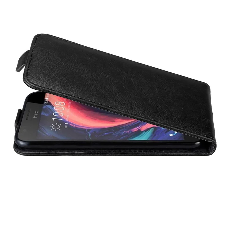 Cadorabo Hülle kompatibel mit HTC Desire 10 LIFESTYLE / Desire 825 Schutzhülle im Flip Design mit Magnetverschluss