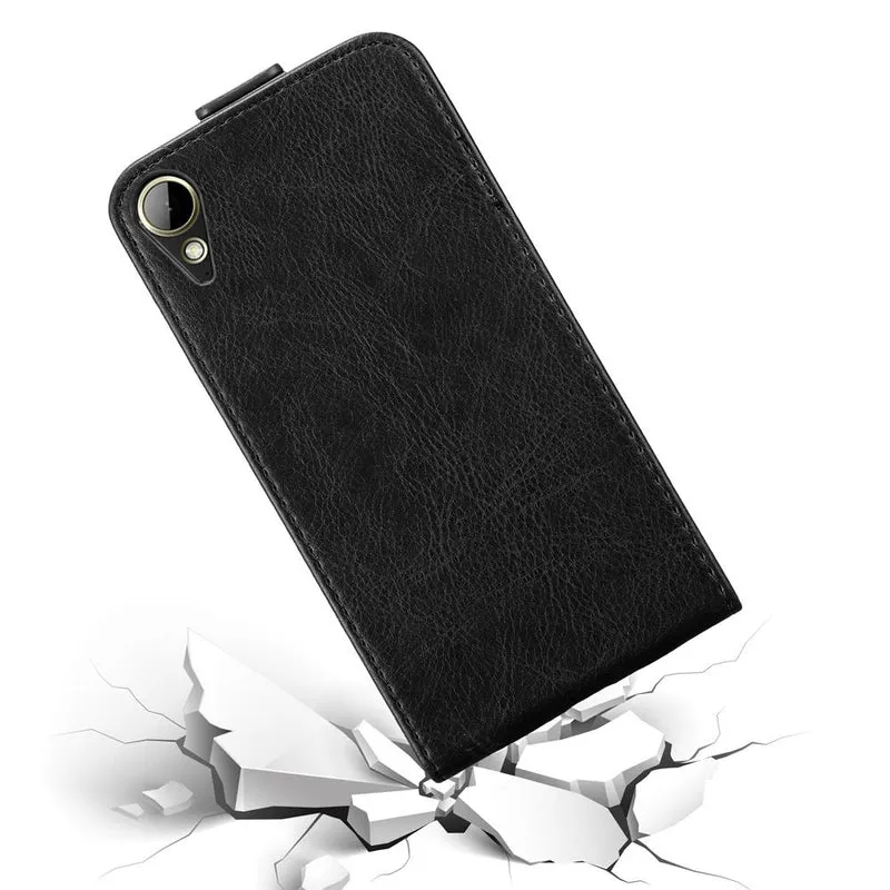Cadorabo Hülle kompatibel mit HTC Desire 10 LIFESTYLE / Desire 825 Schutzhülle im Flip Design mit Magnetverschluss