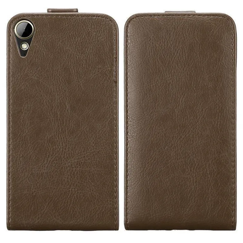 Cadorabo Hülle kompatibel mit HTC Desire 10 LIFESTYLE / Desire 825 Schutzhülle im Flip Design mit Magnetverschluss
