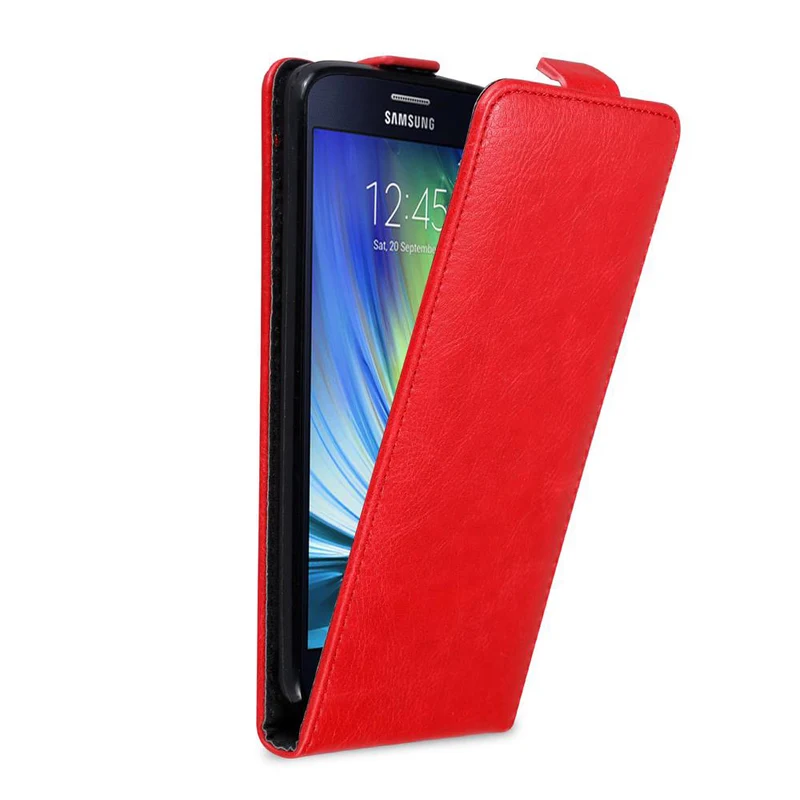 Cadorabo Hülle kompatibel mit Samsung Galaxy A8 2015 Schutzhülle im Flip Design mit Magnetverschluss