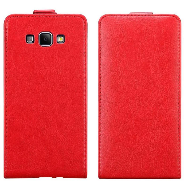 Cadorabo Hülle kompatibel mit Samsung Galaxy A8 2015 Schutzhülle im Flip Design mit Magnetverschluss