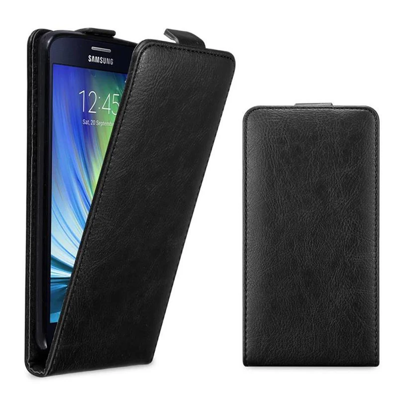 Cadorabo Hülle kompatibel mit Samsung Galaxy A8 2015 Schutzhülle im Flip Design mit Magnetverschluss