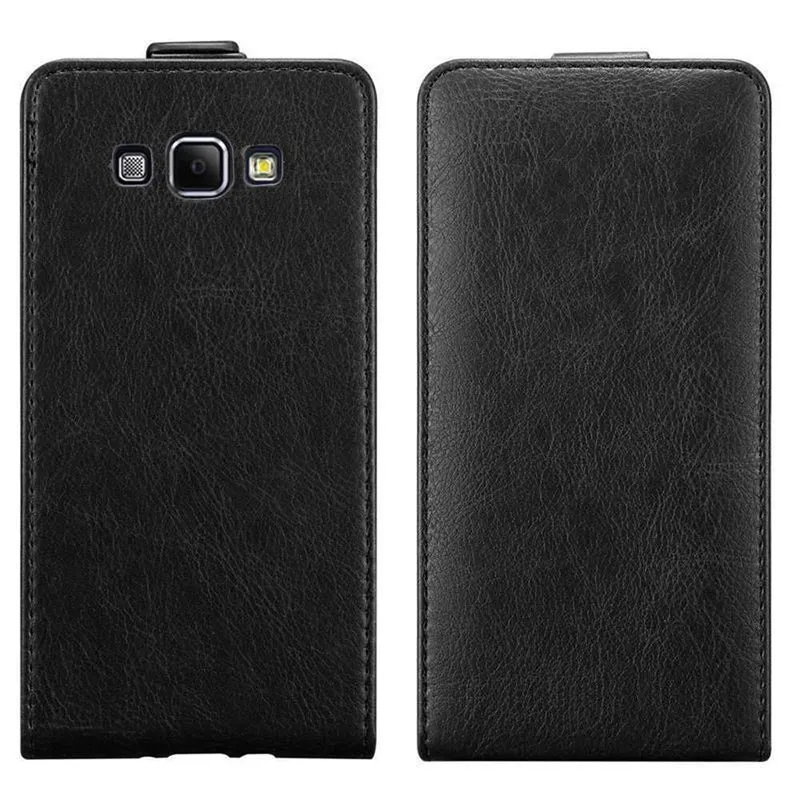 Cadorabo Hülle kompatibel mit Samsung Galaxy A8 2015 Schutzhülle im Flip Design mit Magnetverschluss