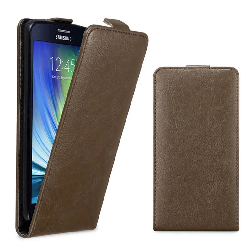 Cadorabo Hülle kompatibel mit Samsung Galaxy A8 2015 Schutzhülle im Flip Design mit Magnetverschluss