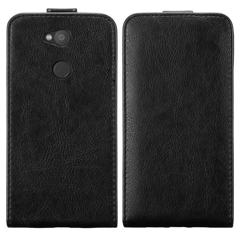 Cadorabo Hülle kompatibel mit Sony Xperia L2 Schutzhülle im Flip Design mit Magnetverschluss