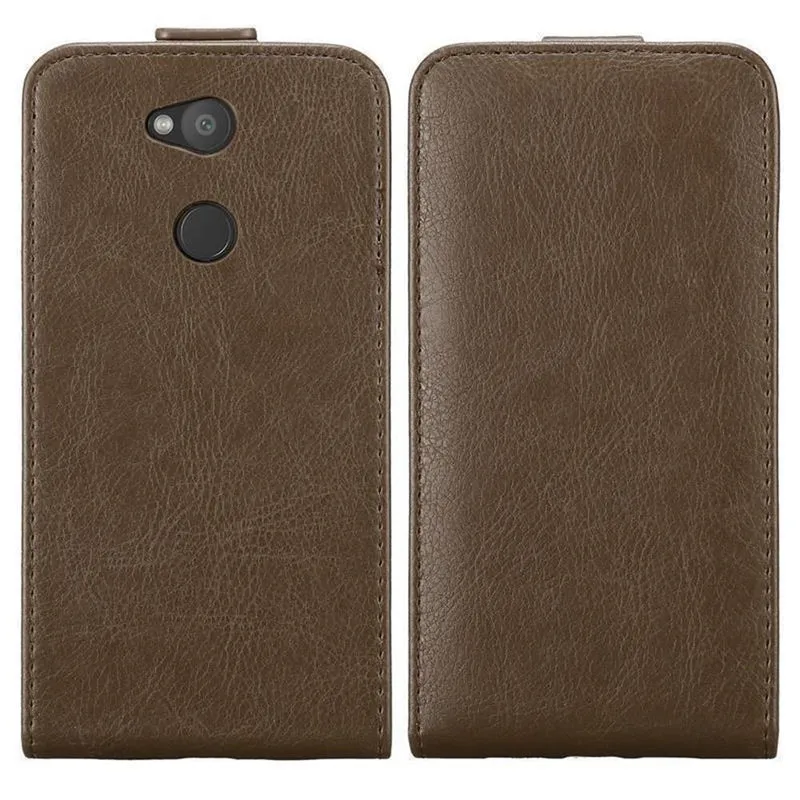 Cadorabo Hülle kompatibel mit Sony Xperia L2 Schutzhülle im Flip Design mit Magnetverschluss