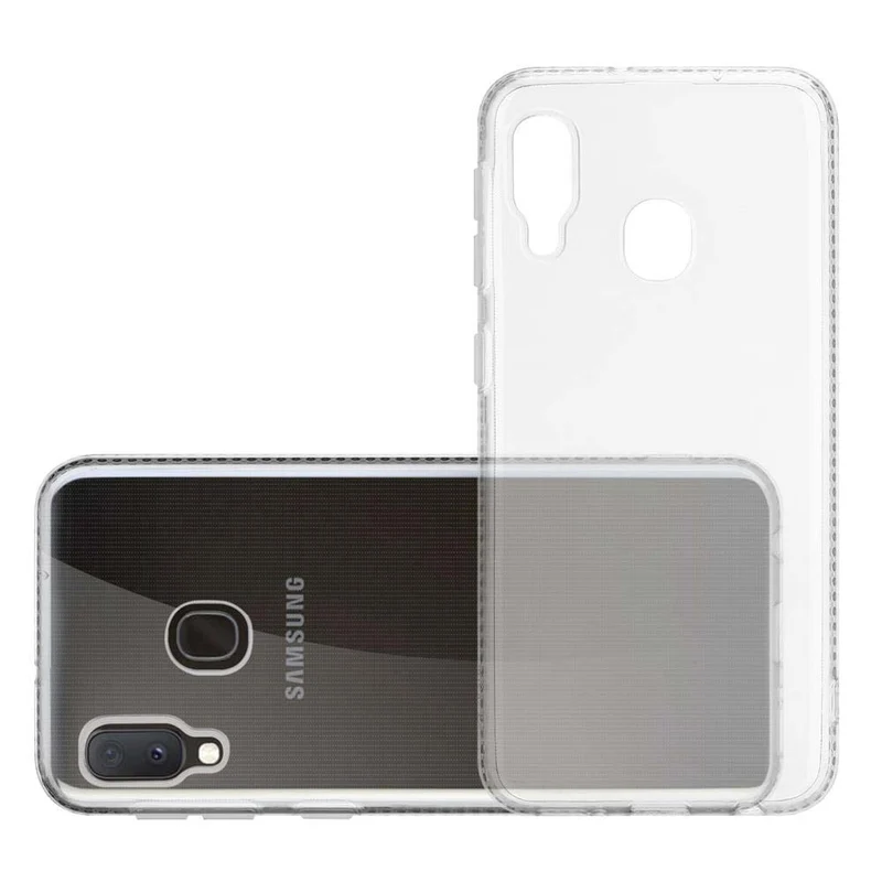 Cadorabo Hülle kompatibel mit Samsung Galaxy A10e / A20e Schutzhülle aus flexiblem TPU Silikon im Strass Design