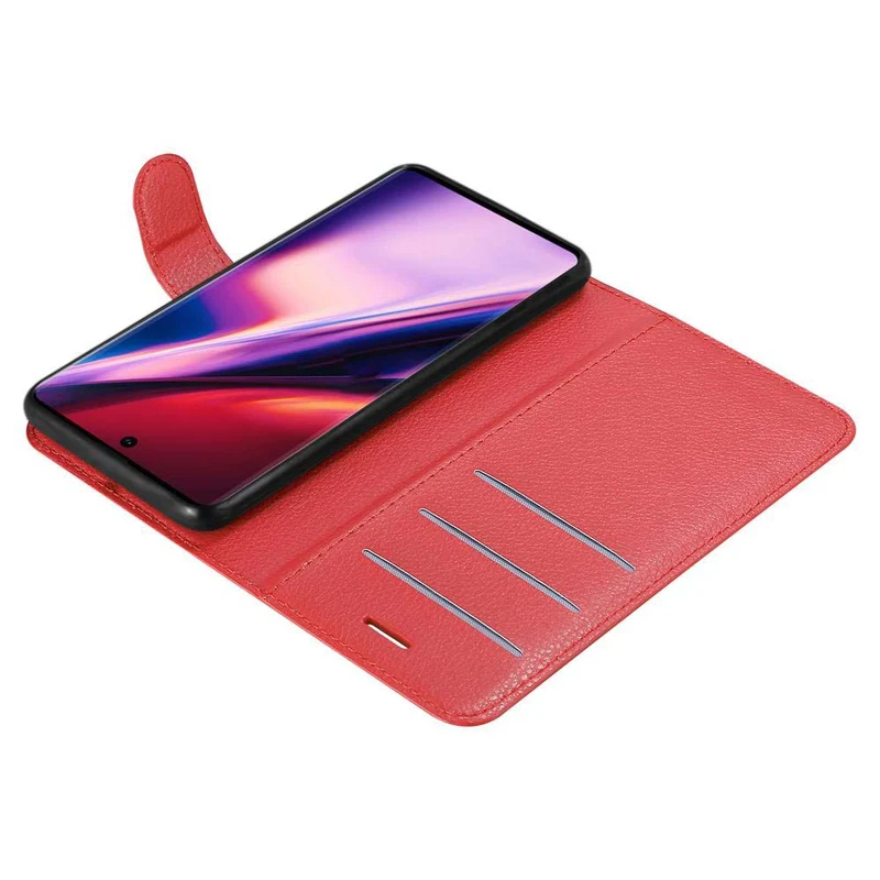 Cadorabo Hülle kompatibel mit Samsung Galaxy NOTE 10 Schutzhülle mit Magnetverschluss, Standfunktion und Kartenfach