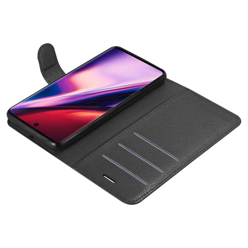 Cadorabo Hülle kompatibel mit Samsung Galaxy NOTE 10 Schutzhülle mit Magnetverschluss, Standfunktion und Kartenfach