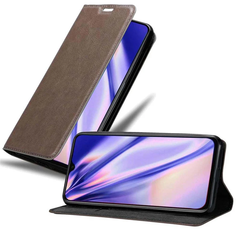 Cadorabo Hülle kompatibel mit Xiaomi Mi 9 SE Schutzhülle mit Magnetverschluss, Standfunktion und Kartenfach