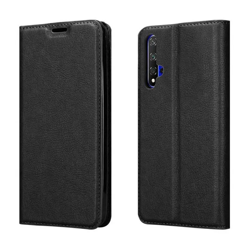 Cadorabo Hülle kompatibel mit Honor 20 / 20S / Huawei NOVA 5T Schutzhülle mit Magnetverschluss, Standfunktion und Kartenfach