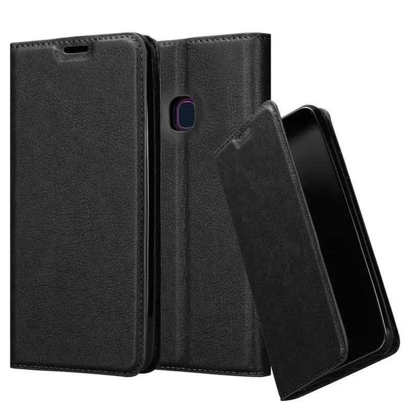 Cadorabo Hülle kompatibel mit Samsung Galaxy A10e / A20e Schutzhülle mit Magnetverschluss, Standfunktion und Kartenfach