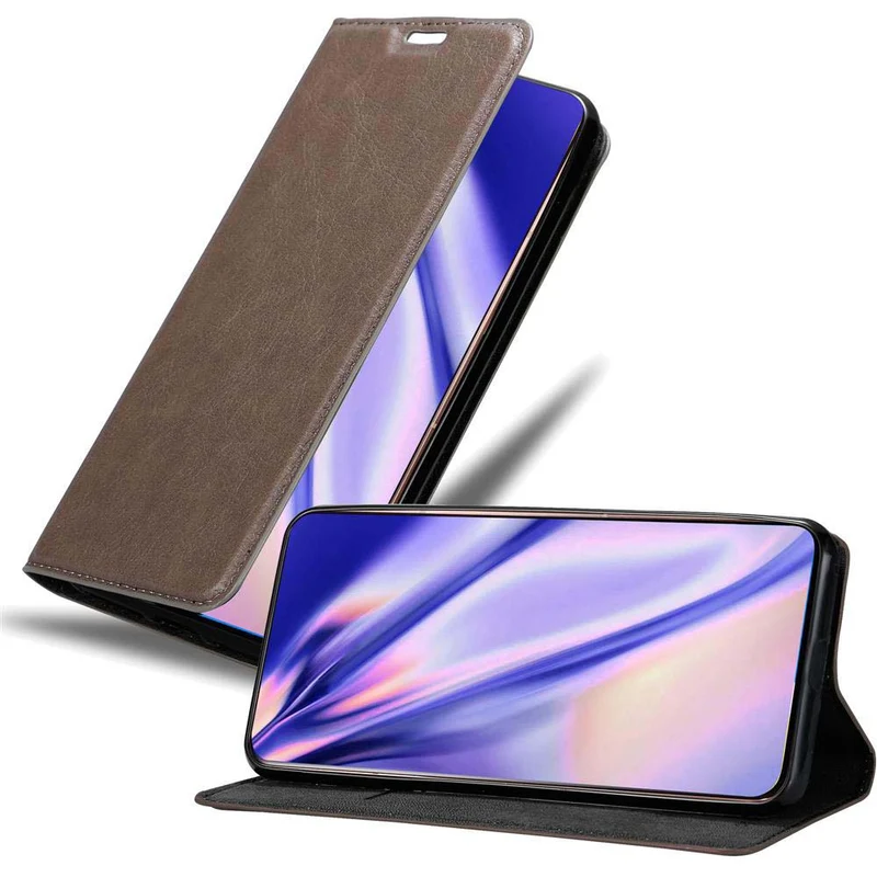 Cadorabo Hülle kompatibel mit Samsung Galaxy A80 / A90 4G Schutzhülle mit Magnetverschluss, Standfunktion und Kartenfach