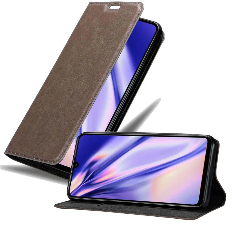 Cadorabo Hülle kompatibel mit Huawei P30 LITE Schutzhülle mit Magnetverschluss, Standfunktion und Kartenfach