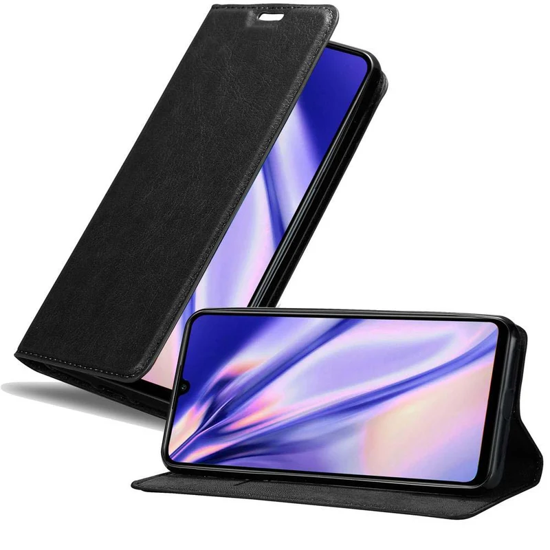 Cadorabo Hülle kompatibel mit Huawei P30 LITE Schutzhülle mit Magnetverschluss, Standfunktion und Kartenfach