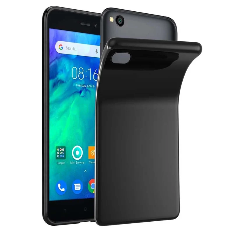 Cadorabo Hülle kompatibel mit Xiaomi RedMi GO Schutzhülle aus flexiblem TPU Silikon