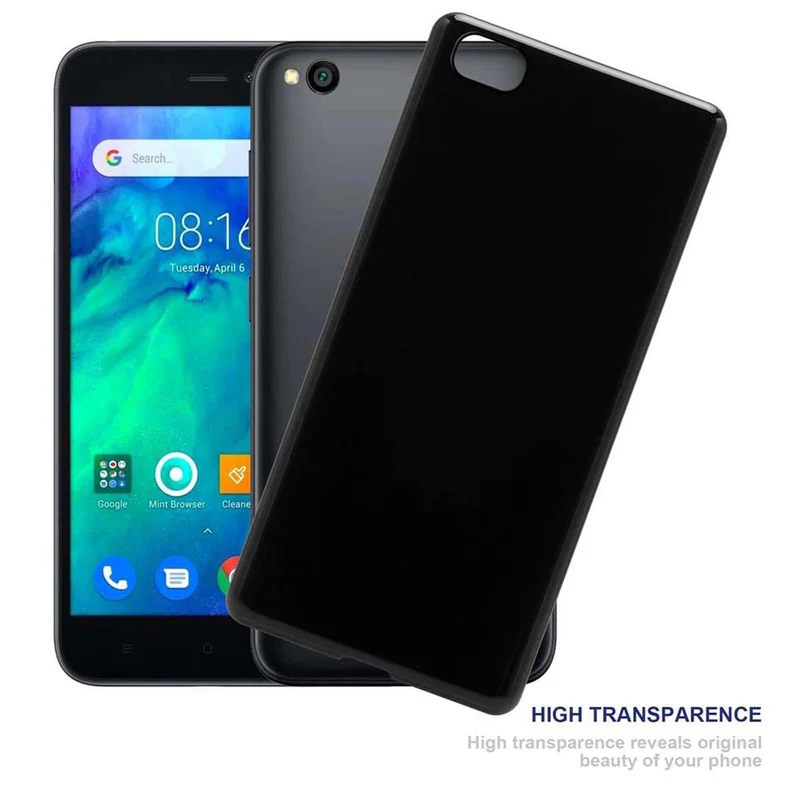 Cadorabo Hülle kompatibel mit Xiaomi RedMi GO Schutzhülle aus flexiblem TPU Silikon