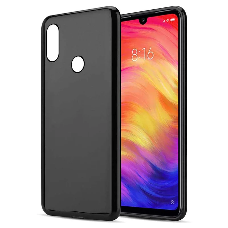 Cadorabo Hülle kompatibel mit Xiaomi RedMi NOTE 7 Schutzhülle aus flexiblem TPU Silikon