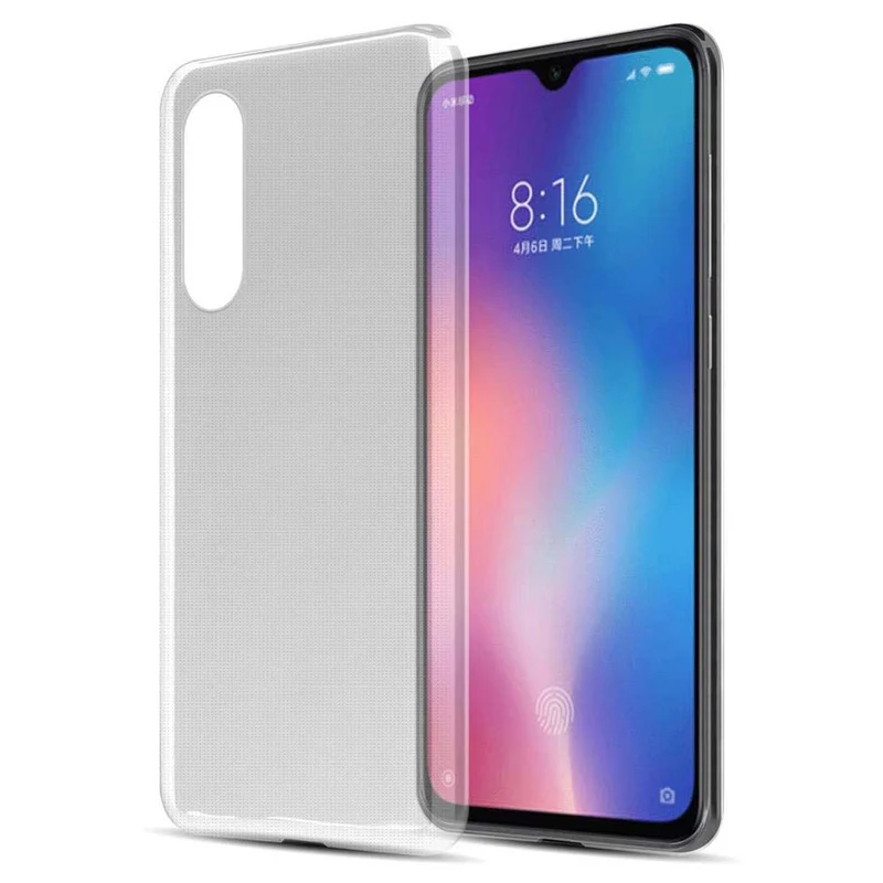 Cadorabo Hülle kompatibel mit Xiaomi Mi 9 SE Schutzhülle aus flexiblem TPU Silikon