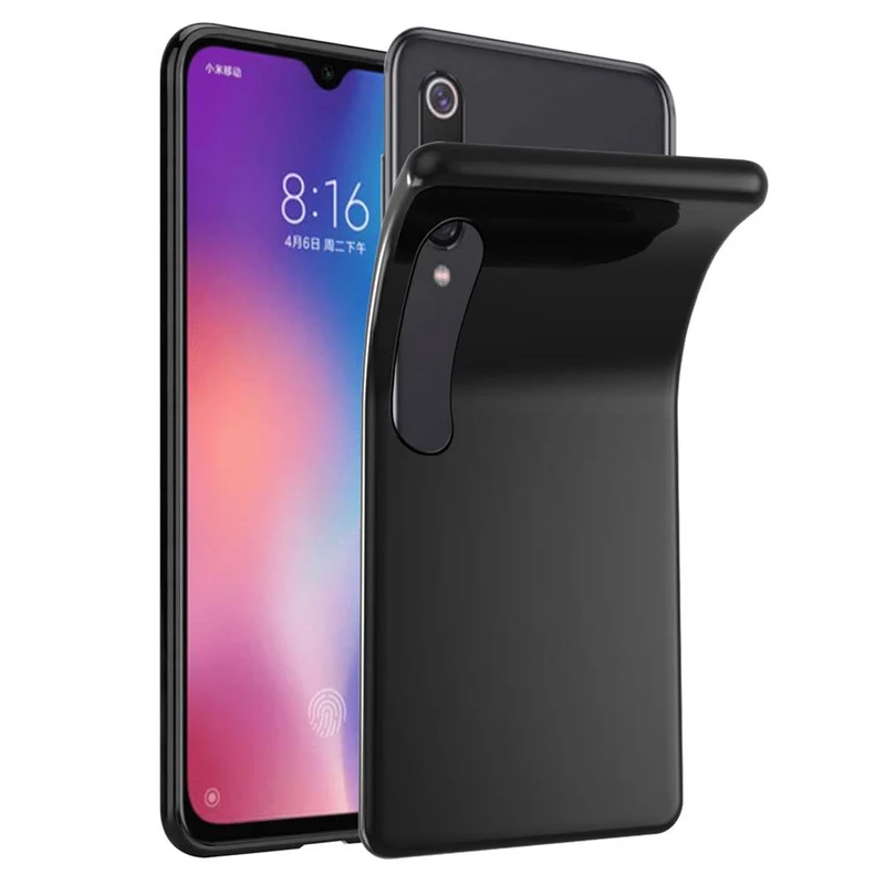 Cadorabo Hülle kompatibel mit Xiaomi Mi 9 SE Schutzhülle aus flexiblem TPU Silikon