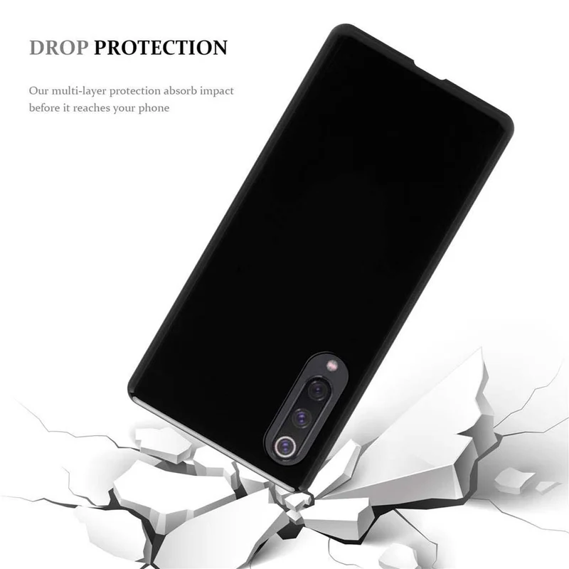Cadorabo Hülle kompatibel mit Xiaomi Mi 9 SE Schutzhülle aus flexiblem TPU Silikon