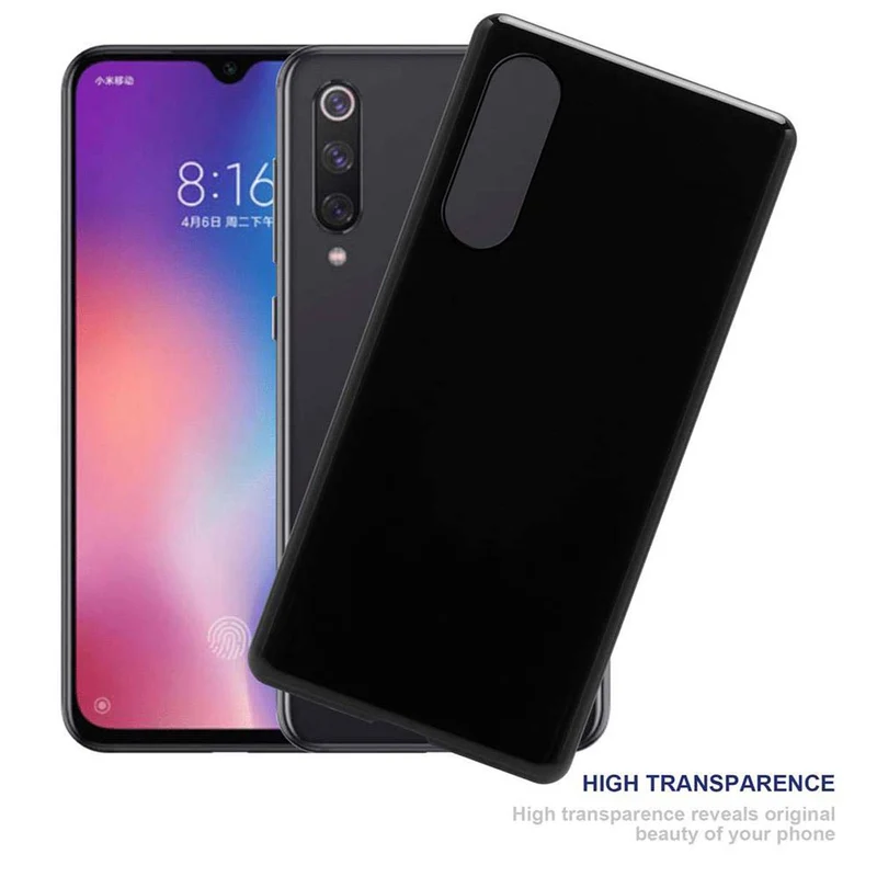 Cadorabo Hülle kompatibel mit Xiaomi Mi 9 SE Schutzhülle aus flexiblem TPU Silikon