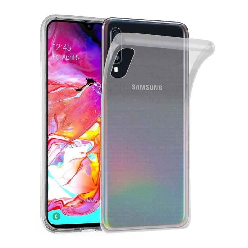 Cadorabo Hülle kompatibel mit Samsung Galaxy A70 / A70s Schutzhülle aus flexiblem TPU Silikon