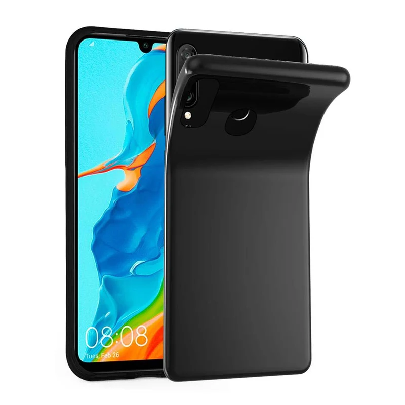 Cadorabo Hülle kompatibel mit Huawei P30 LITE Schutzhülle aus flexiblem TPU Silikon