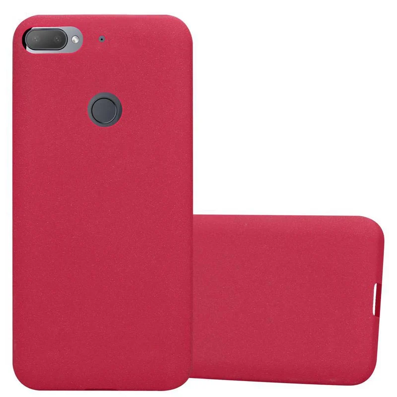 Cadorabo Hülle kompatibel mit HTC Desire 12 PLUS Schutzhülle aus flexiblem TPU Silikon
