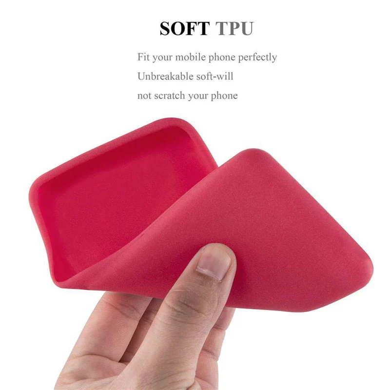 Cadorabo Hülle kompatibel mit HTC Desire 12 PLUS Schutzhülle aus flexiblem TPU Silikon
