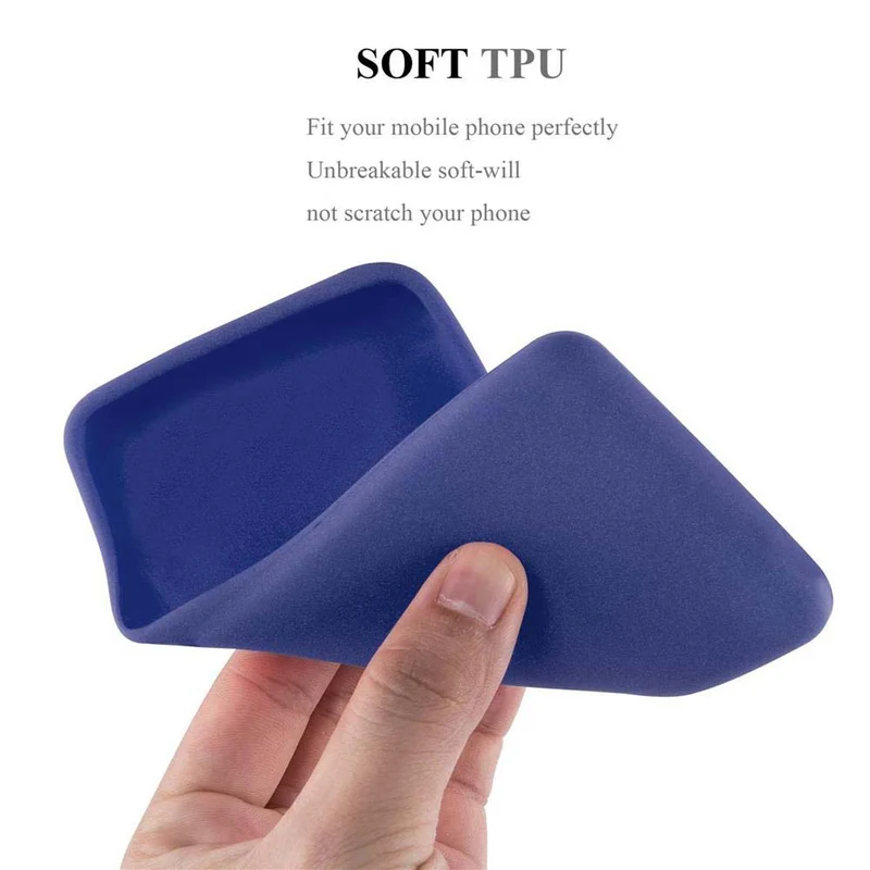 Cadorabo Hülle kompatibel mit HTC Desire 12 Schutzhülle aus flexiblem TPU Silikon