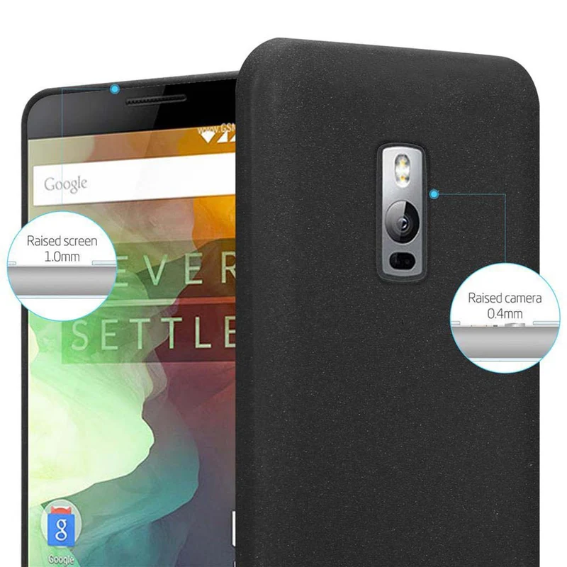Cadorabo Hülle kompatibel mit OnePlus 2 Schutzhülle aus flexiblem TPU Silikon