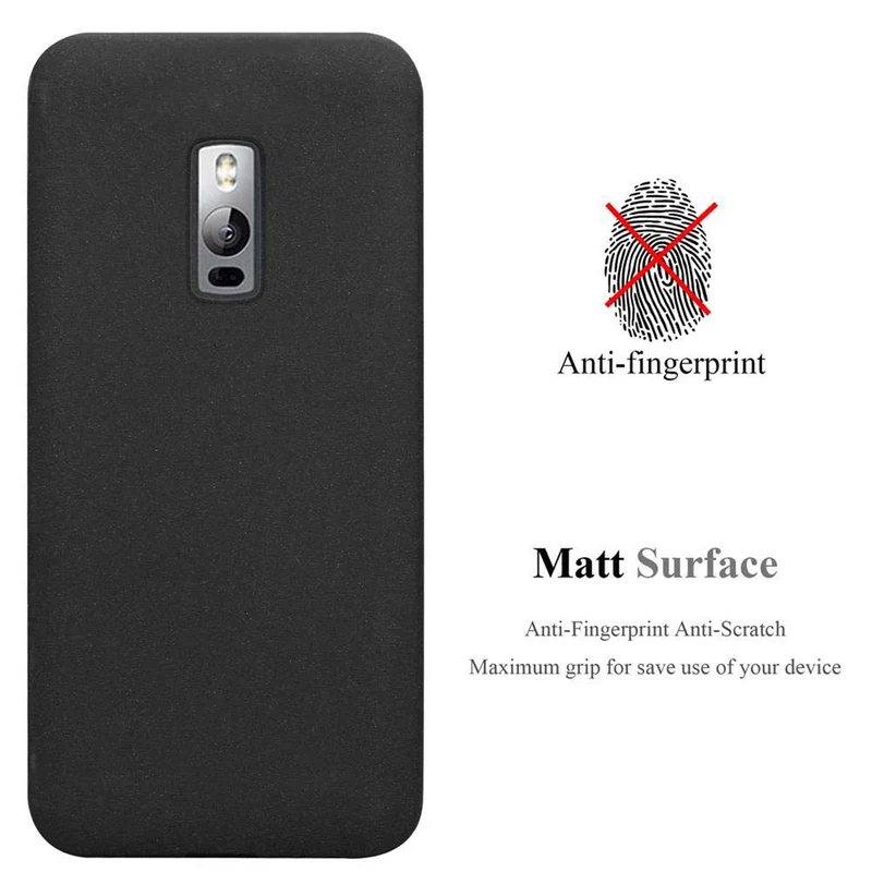 Cadorabo Hülle kompatibel mit OnePlus 2 Schutzhülle aus flexiblem TPU Silikon