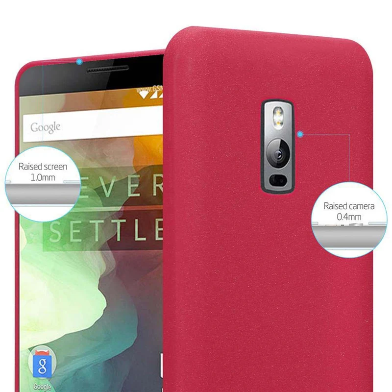 Cadorabo Hülle kompatibel mit OnePlus 2 Schutzhülle aus flexiblem TPU Silikon