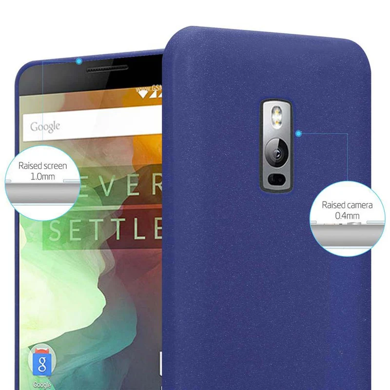 Cadorabo Hülle kompatibel mit OnePlus 2 Schutzhülle aus flexiblem TPU Silikon