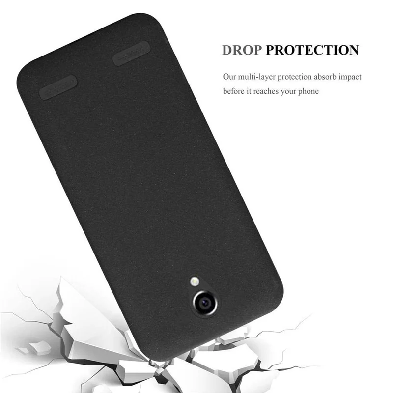 Cadorabo Hülle kompatibel mit ZTE Blade L7 Schutzhülle aus flexiblem TPU Silikon