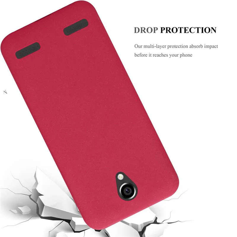 Cadorabo Hülle kompatibel mit ZTE Blade L7 Schutzhülle aus flexiblem TPU Silikon