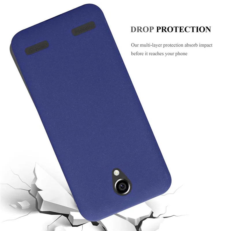 Cadorabo Hülle kompatibel mit ZTE Blade L7 Schutzhülle aus flexiblem TPU Silikon