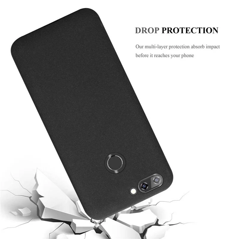 Cadorabo Hülle kompatibel mit ZTE Blade V9 Schutzhülle aus flexiblem TPU Silikon