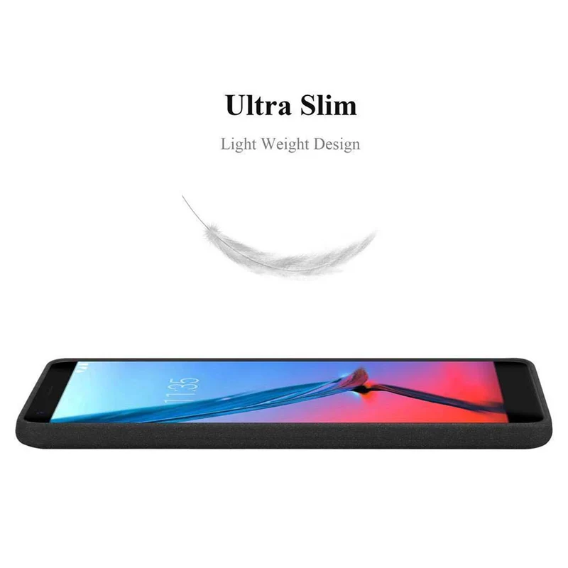 Cadorabo Hülle kompatibel mit ZTE Blade V9 Schutzhülle aus flexiblem TPU Silikon