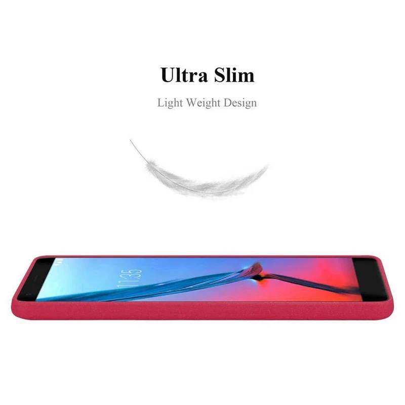 Cadorabo Hülle kompatibel mit ZTE Blade V9 Schutzhülle aus flexiblem TPU Silikon