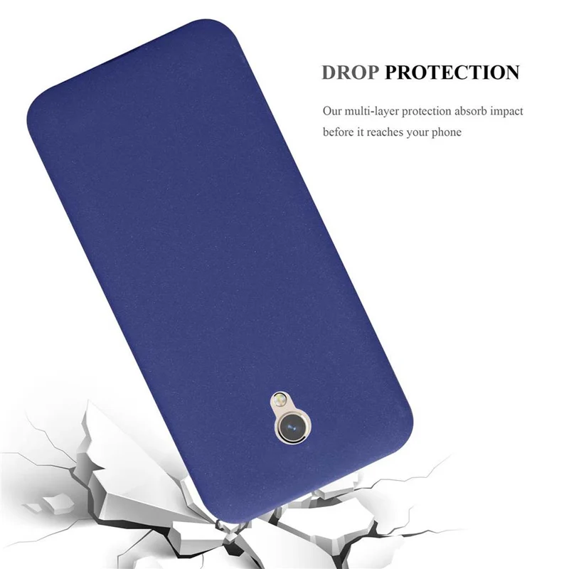 Cadorabo Hülle kompatibel mit ZTE Blade V7 Schutzhülle aus flexiblem TPU Silikon