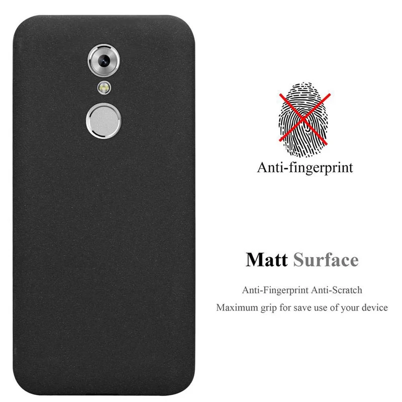 Cadorabo Hülle kompatibel mit ZTE Axon 7 MINI Schutzhülle aus flexiblem TPU Silikon