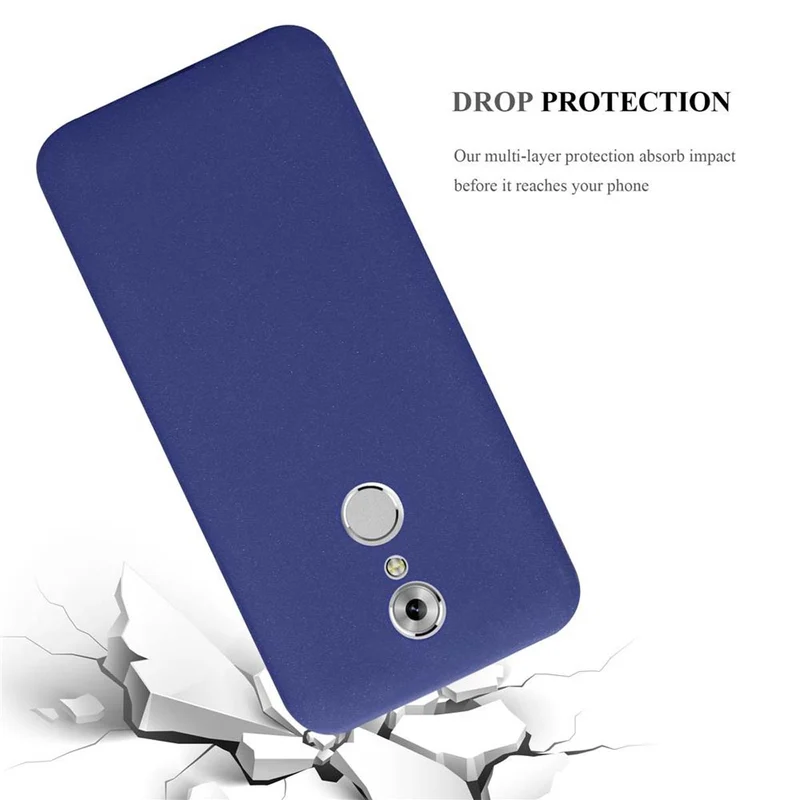 Cadorabo Hülle kompatibel mit ZTE Axon 7 MINI Schutzhülle aus flexiblem TPU Silikon