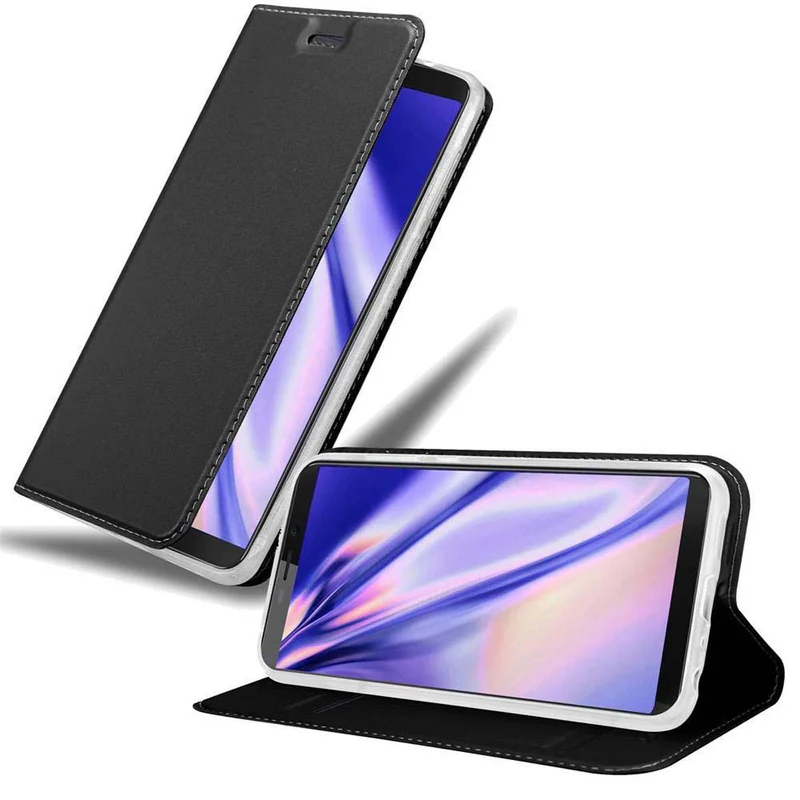 Cadorabo Hülle kompatibel mit Cubot NOVA Schutzhülle mit Magnetverschluss, Standfunktion und Kartenfach