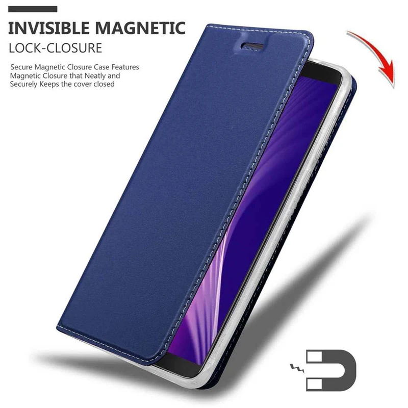 Cadorabo Hülle kompatibel mit Cubot NOVA Schutzhülle mit Magnetverschluss, Standfunktion und Kartenfach